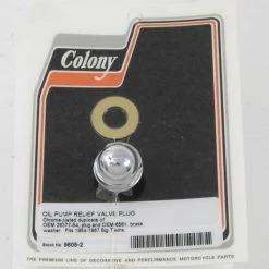 Colony Oil Pump Relief Plug