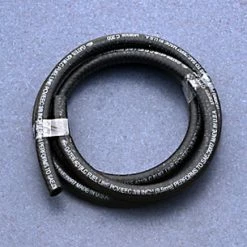 Biker's Choice Reinforced Black Fuel And Oil Line