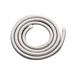 J&P Cycles Stainless Steel Braided Fuel And Oil Hose