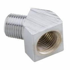 J&P Cycles Chrome Oil Line Fitting