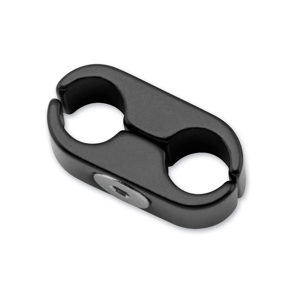 BikeMaster Black 2 Line Cable Clamp