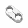 BikeMaster Silver 2 Line Cable Clamp
