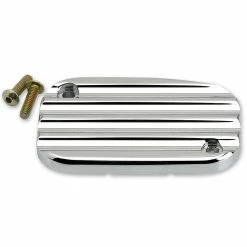 Joker Machine Chrome Finned Clutch Master Cylinder Cover