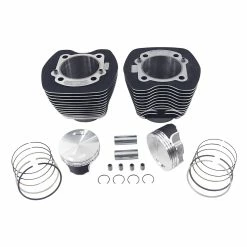 V-Twin Manufacturing 95" Black Cast Big Bore Kit