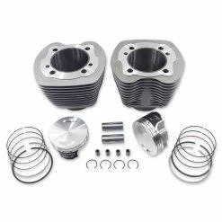 V-Twin Manufacturing 95" Silver Forged Big Bore Kit