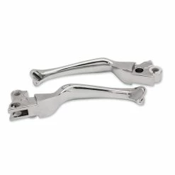 Milwaukee Twins Chrome Bone Lever Set