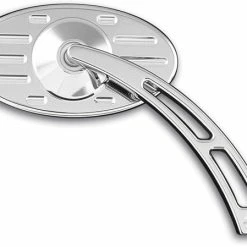 Pro-One Pro-Street Oval Head With Cut-Out Stem Chrome Mirrors