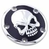 Milwaukee Twins Chrome And Black Skull Points Cover