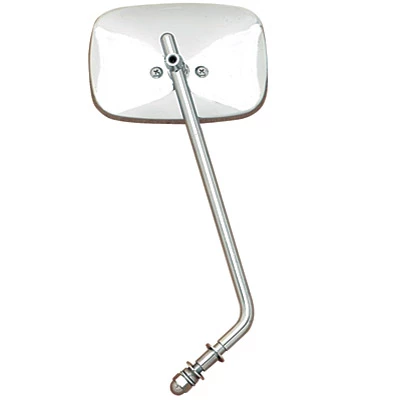 Drag Specialties Die-Cast Replacement Chrome Mirror With Low Rider Stem