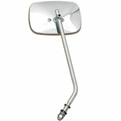 Drag Specialties Die-Cast Replacement Chrome Mirror With Long Stem