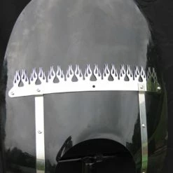 California Custom Cruisers Polished Stainless Steel Windshield Strip