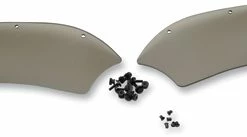 Memphis Shades Batwing Fairing Black Wind Deflectors