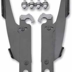 Memphis Shades Fats/Slims/Batwing Fairing Black Trigger Lock Mount Kit