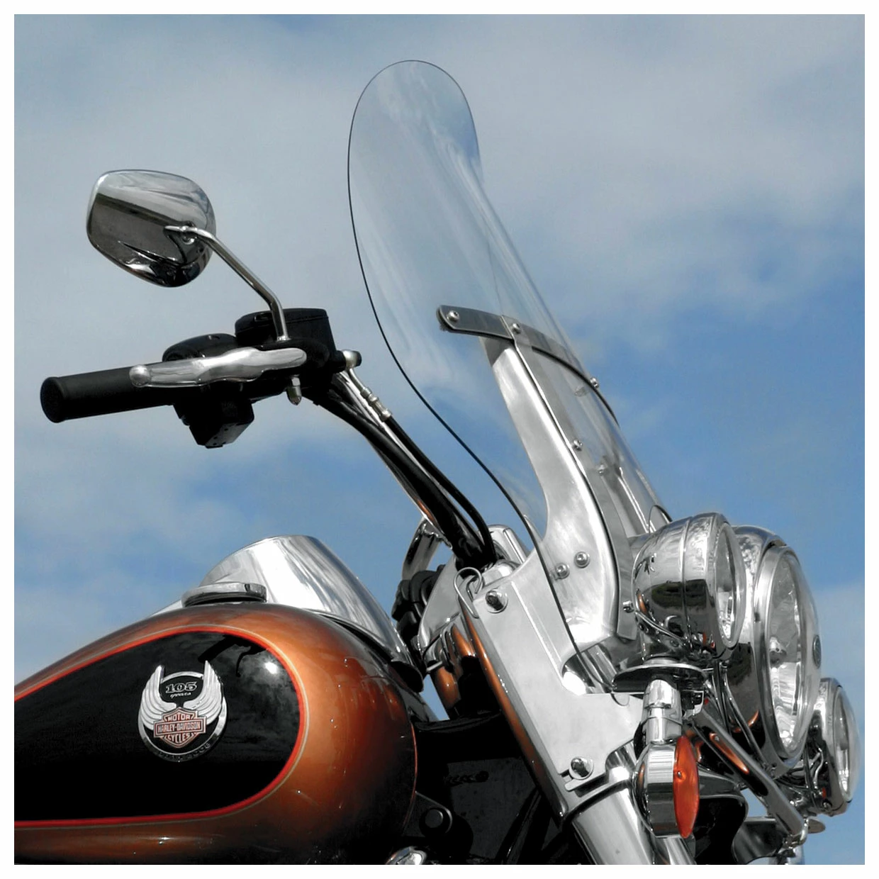 Klock Werks Billboard Flare Windshield - Image 2