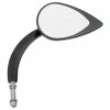 DRAG Specialties Teardrop Black Long Stem Mirror
