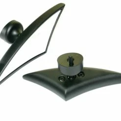 Biker's Choice Black Spear Batwing Fairing Mirrors