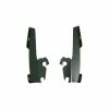 Memphis Shades Fats/Slims/Batwing Fairing Black Mounting Plates Only