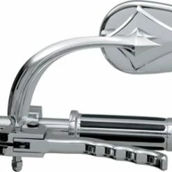 Russ Wernimont Designs Chrome Diamond Convex Mirrors