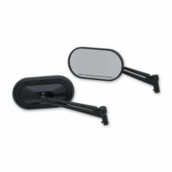 Kuryakyn Heavy Industry Satin Black Mirrors