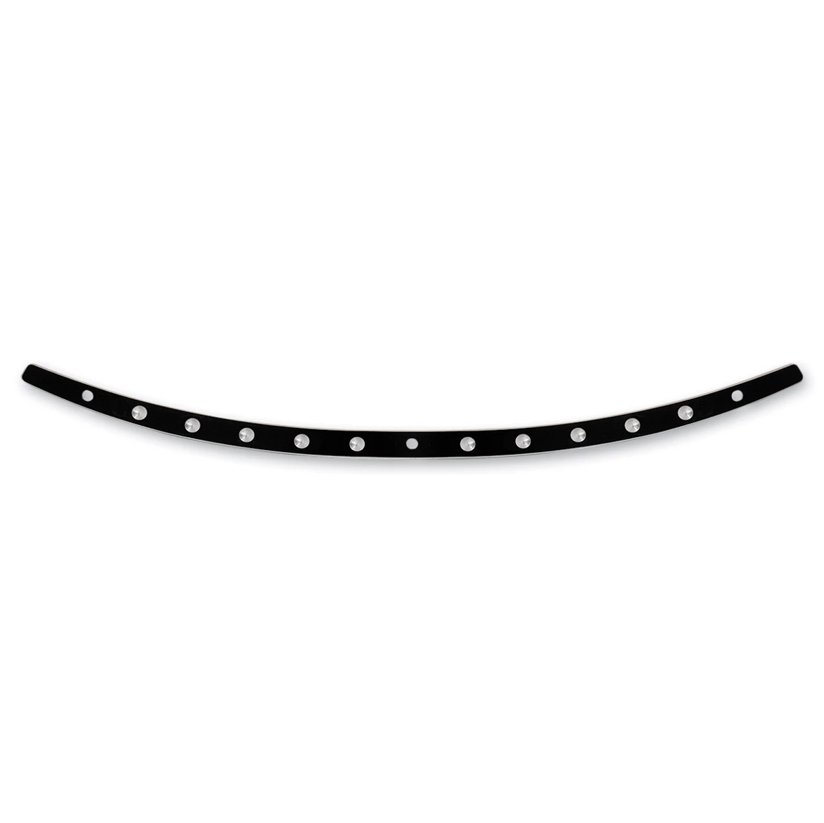Memphis Shades Contrasting Black Dished Windshield Trim