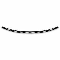 Memphis Shades Contrasting Black Ellipse Windshield Trim