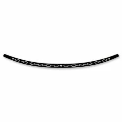 Memphis Shades Contrasting Black Chain Windshield Trim