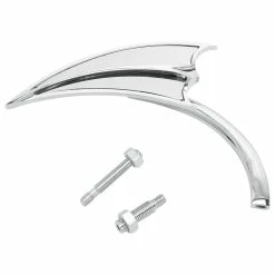 Arlen Ness Scoop Chrome Micro Mirrors