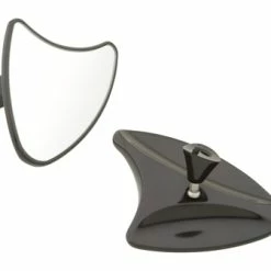 Performance Machine Black Contour Touring Mirrors
