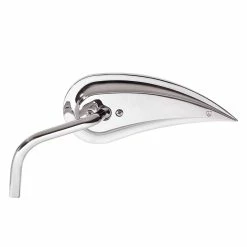 Arlen Ness Rad III Teardrop Chrome Mirrors