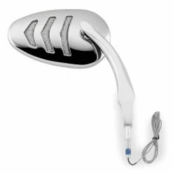 Biker's Choice Detonator LED Turn Signal Mirror