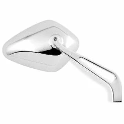 Biker's Choice Chrome Smooth Diamond Mirror