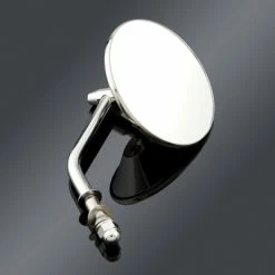 J&P Cycles Universal 4" Round Chrome Mirror