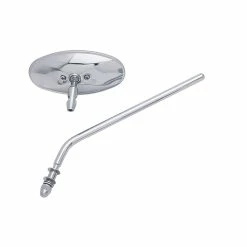 J&P Cycles Long Stem Oval Custom Mirror