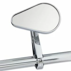 V-Twin Manufacturing Clamp-On Teardrop Mirror