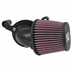 K&N Black Aircharger Air Cleaner Kit For Models With Lower Fairings