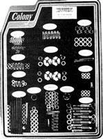 Colony Complete Stock Hardware Kit, Cadmium