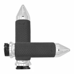 Avon Grips Chrome Memory Foam Spike Grips