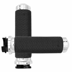 Avon Grips Chrome 1.5" OD Memory Foam Grips
