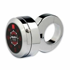 Marlins Genuine Accessories Marlin's Classic Adjustable Handlebar Mount Quest Compass