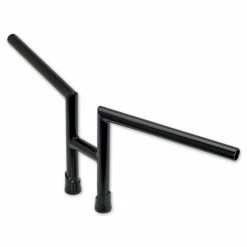 Biltwell Inc. 1" Black 8-1/2" H2 Dimpled Handlebar