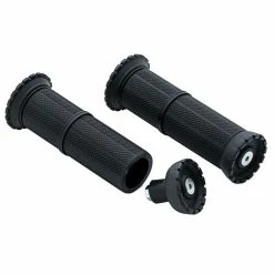 Kuryakyn Riot Black Grips For 1″ Handlebars