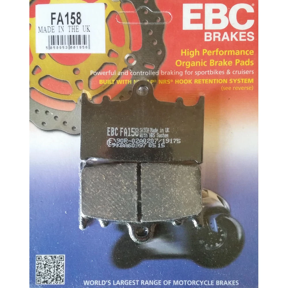 EBC Front/Rear Organic Brake Pads - Image 3