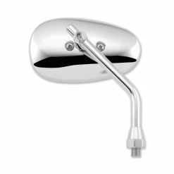BikeMaster Chrome Classic Cruiser Mirror