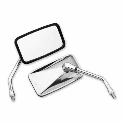 BikeMaster Stainless Mirror, Reverse Thread