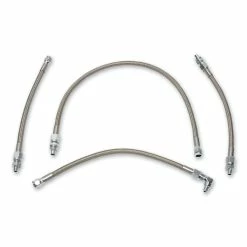 Drag Specialties Stainless Steel Braided Oil Line Kit