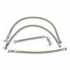 Drag Specialties Stainless Steel Braided Oil Line Kit