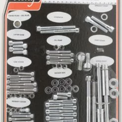 Colony Knurled Chrome Allen Show Bike Kit