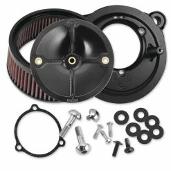 S&S Cycle Stealth Air Cleaner Kit For S&S 58mm Throttle Hog