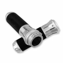 Biker's Choice Chrome Shot-Peen Grips
