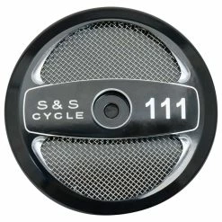 S&S Cycle Stealth 111" Black Air Cleaner Cover